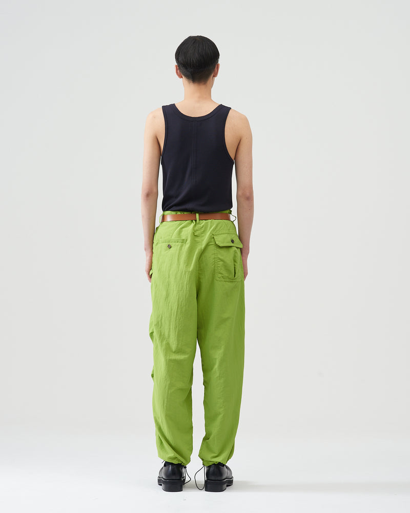 Nylon Parachute Pants – Pistachio