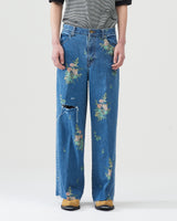 Denim Wide Pants – Indigo