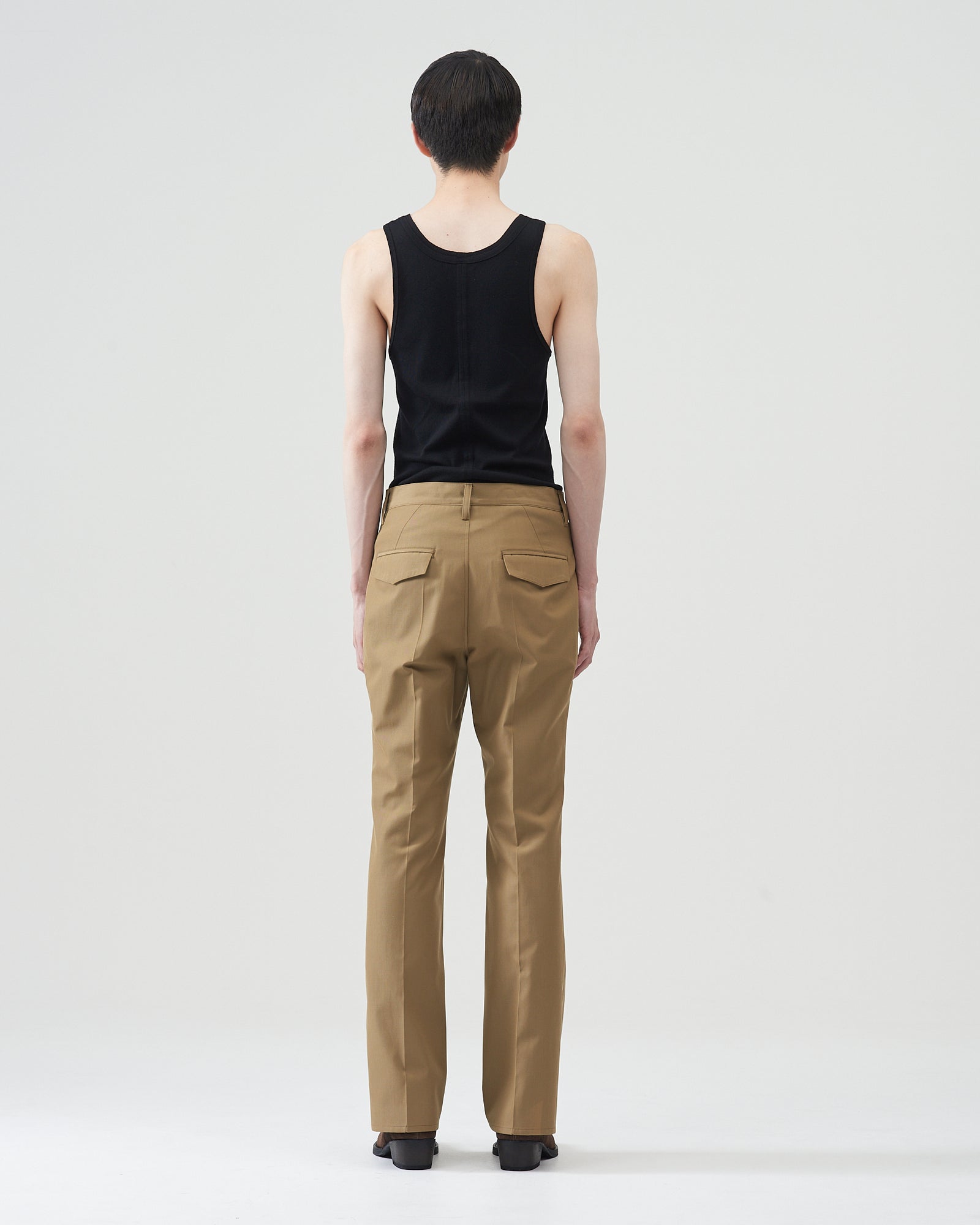 すぐったレディース福袋 Beige｜BED – Trousers Flare Cotton-Wool j.w. Official FORD パンツ