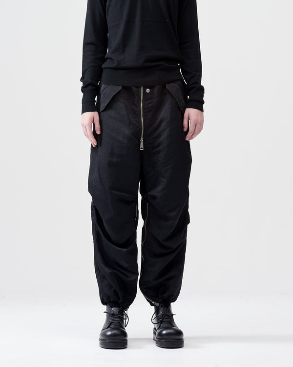 Nylon Flight Pants – Black