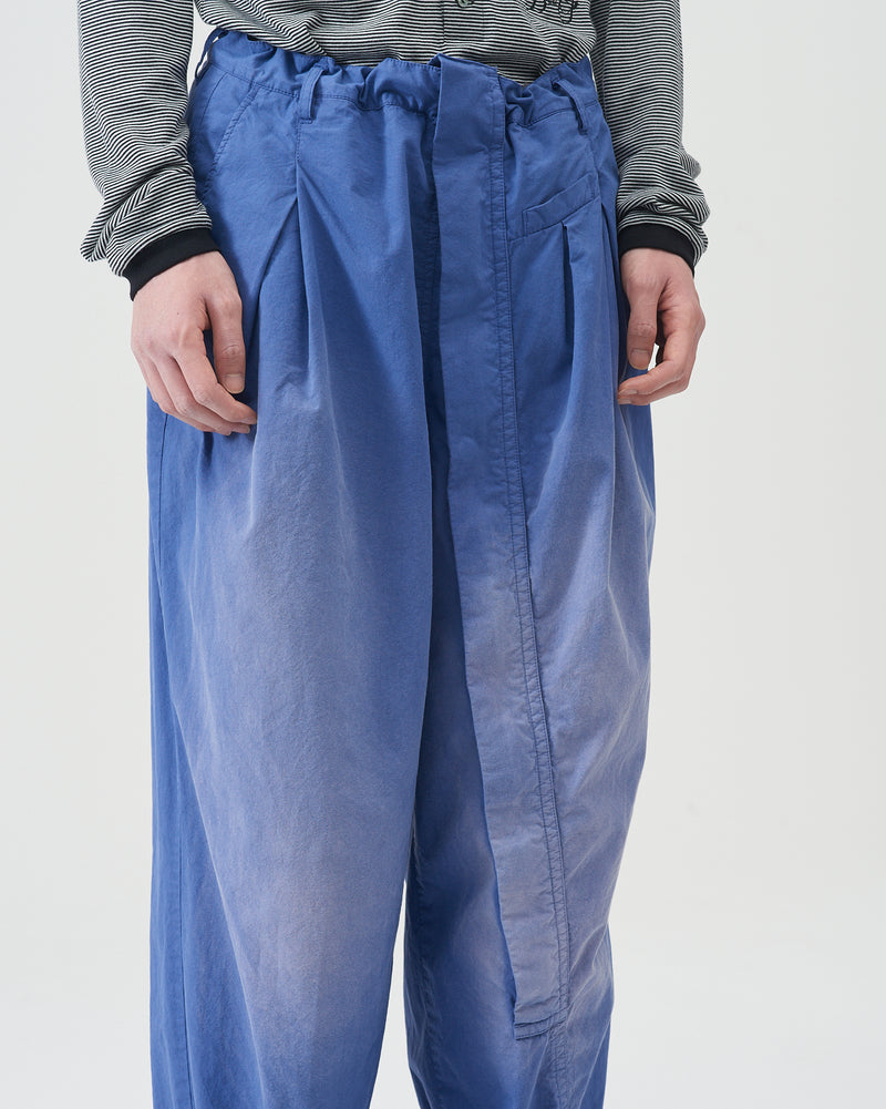 Garment-dye Parachute Pants – Navy