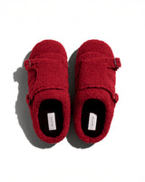 BED j.w. FORD × SUBU "Teddy – Red" Boa Sandal｜ベッドフォード × スブ "テディー – レッド" ボアサンダル