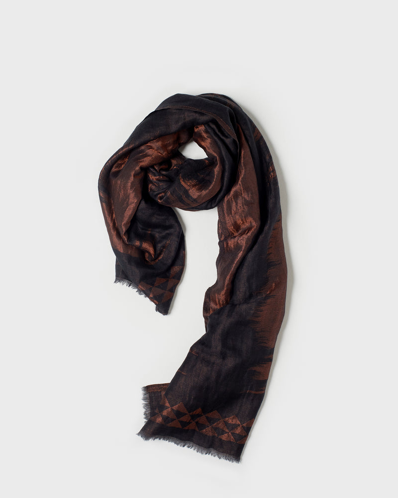 Jacquard Scarf – Black