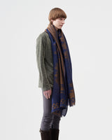 Jacquard Scarf – Navy