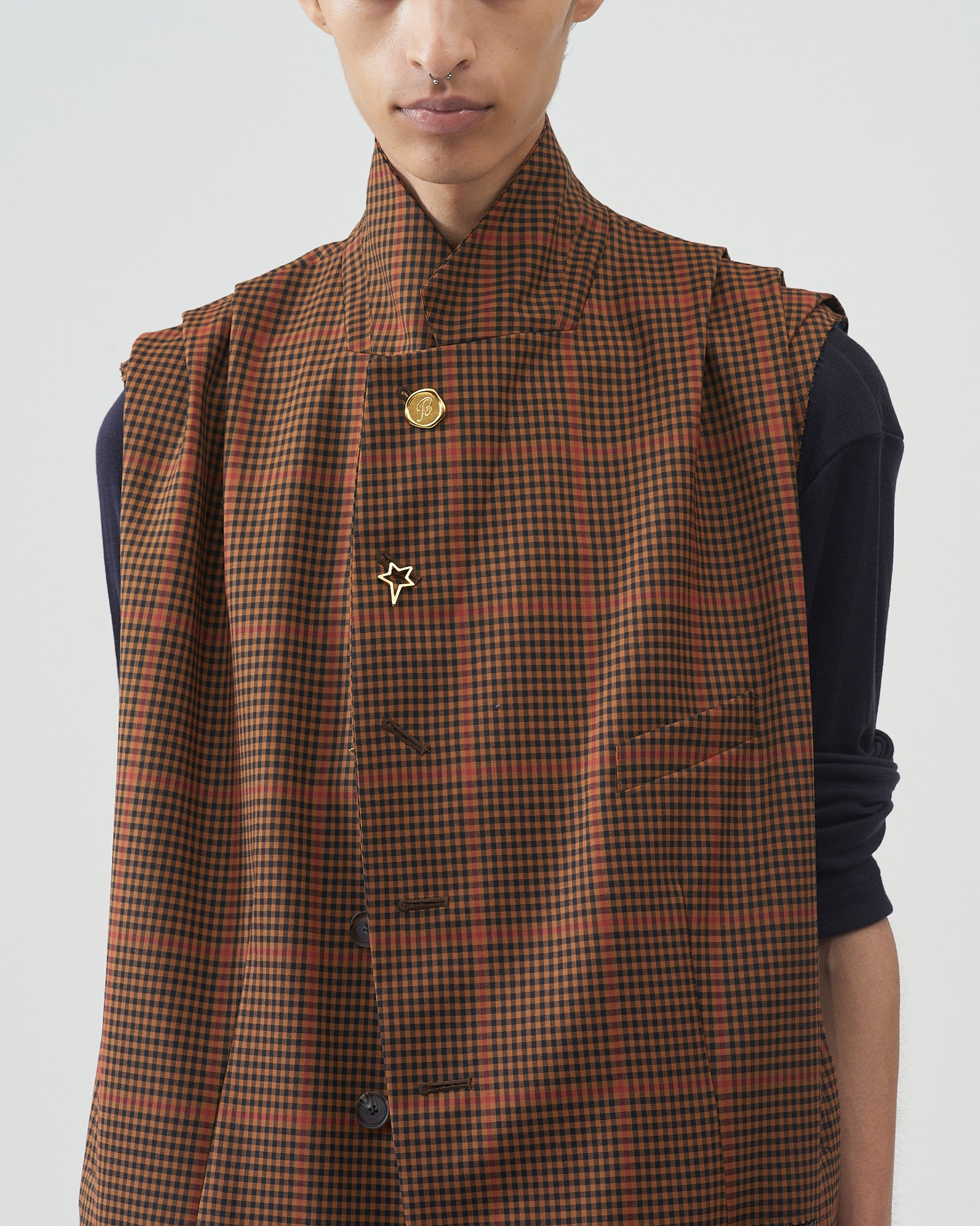 Modified Vest – Camel｜BED j.w. FORD Official Website