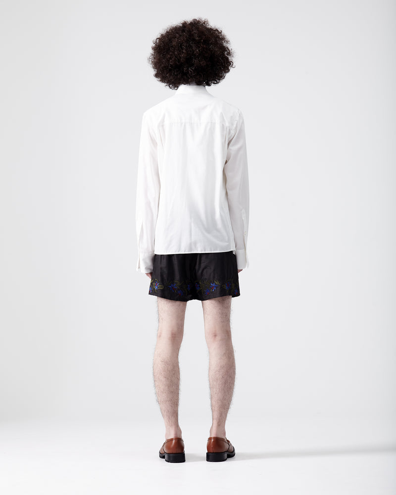Layered Vest Shirt – White