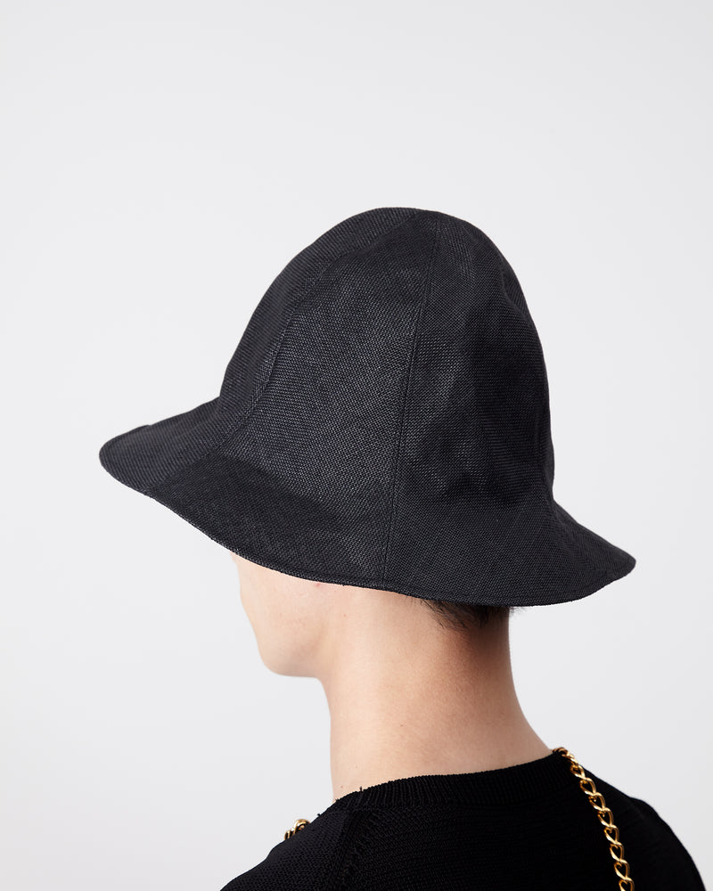 Paper Tulip hat – Black