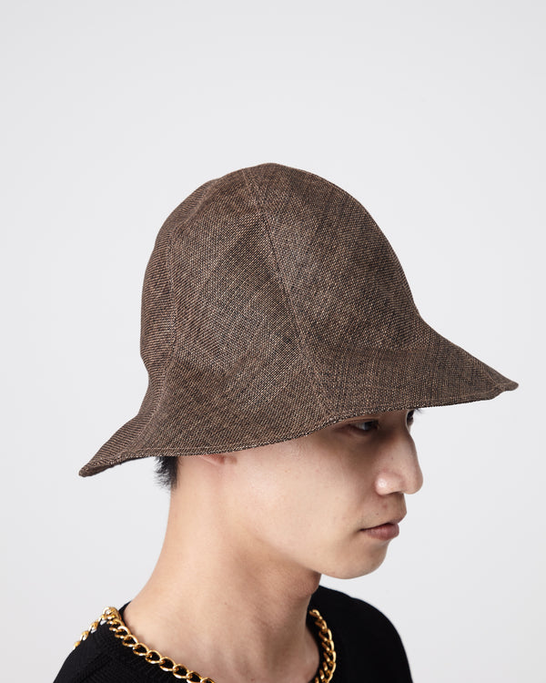 Paper Tulip hat – Brown