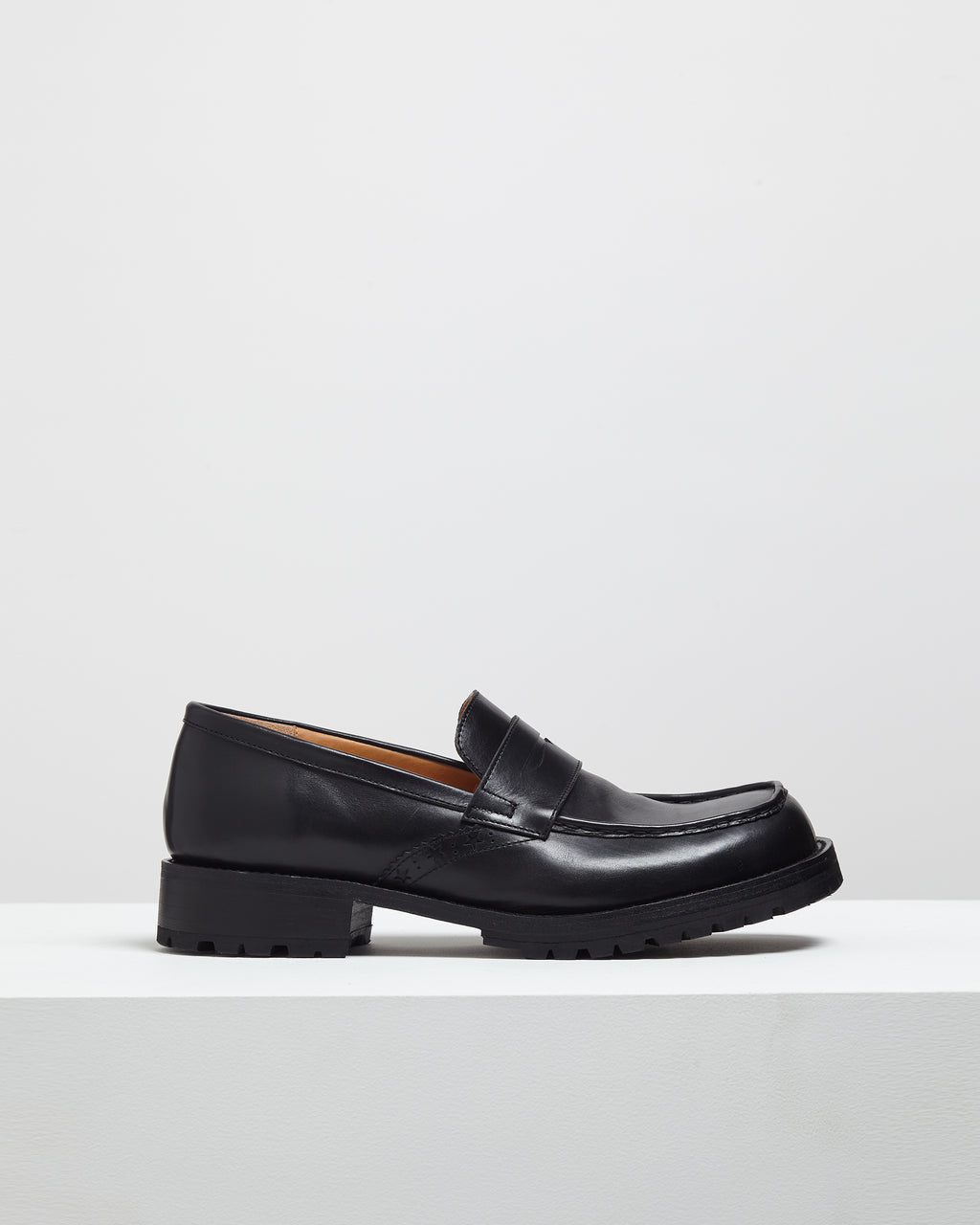 bed j.w ford 革靴 Square toe Loafers – Black|BED j.w. FORD Official Website