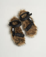 BED j.w. FORD × SUICOKE “Monster sole – Black” Fur Sandal｜ベッドフォード × スイコック “モンスターソール – ブラック” ファーサンダル