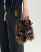 BED j.w. FORD × SUICOKE “Monster sole – Brown” Fur Sandal｜ベッドフォード × スイコック “モンスターソール – ブラウン” ファーサンダル