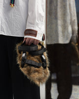 BED j.w. FORD × SUICOKE “Monster sole – Black” Fur Sandal｜ベッドフォード × スイコック “モンスターソール – ブラック” ファーサンダル