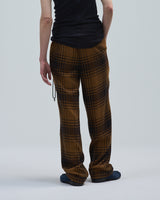 BED j.w. FORD "Pajama – Camel" Pajama Pants｜ベッドフォード "パジャマ – キャメル" パジャマパンツ メンズモデル着用