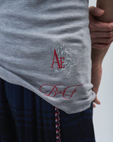 BED j.w. FORD "Tank – Gray" Tank top｜ベッドフォード "タンク – グレー" タンクトップ メンズモデル着用