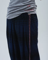 BED j.w. FORD "Pajama – Blue" Pajama Pants｜ベッドフォード "パジャマ – ブルー" パジャマパンツ メンズモデル着用