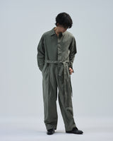 BED j.w. FORD "WCH – Olive" All in one｜ベッドフォード "ダブリューシーエイチ – オリーブ" オールインワン メンズモデル着用