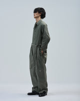 BED j.w. FORD "WCH – Olive" All in one｜ベッドフォード "ダブリューシーエイチ – オリーブ" オールインワン メンズモデル着用