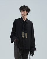 BED j.w. FORD "Ribbon – Stripe" Ribbon Shirts｜ベッドフォード "リボン – ストライプ" リボンシャツ メンズモデル着用