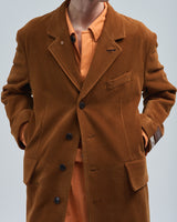 BED j.w. FORD "or Jacket? – Camel" Corduroy Jacket｜ベッドフォード "オアジャケット? – キャメル" コーデュロイジャケット メンズモデル着用