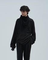 BED j.w. FORD "Scarf – Stripe" Scarf Shirts｜ベッドフォード "スカーフ – ストライプ" スカーフシャツ メンズモデル着用