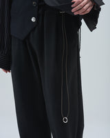 BED j.w. FORD "The Real – Black" Sweat Pants｜ベッドフォード "ザ リアル – ブラック" スウェットパンツ メンズモデル着用