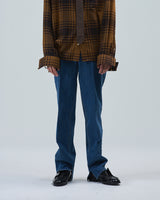 BED j.w. FORD "6 Pockets – Blue" Slim Jeans｜ベッドフォード "6ポケッツ – ブルー" スリムデニム メンズモデル着用