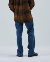 BED j.w. FORD "6 Pockets – Blue" Slim Jeans｜ベッドフォード "6ポケッツ – ブルー" スリムデニム メンズモデル着用