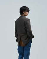 BED j.w. FORD "Other Jacket – Brown" Single Breasted Jacket｜ベッドフォード "アザージャケット – ブラウン" シングルブレストジャケット メンズモデル着用