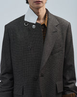 BED j.w. FORD "Other Jacket – Brown" Single Breasted Jacket｜ベッドフォード "アザージャケット – ブラウン" シングルブレストジャケット メンズモデル着用