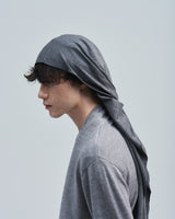 BED j.w. FORD "Kuro – Charcoal" Du-rag Cap｜ベッドフォード "クロ – チャコール" ドューラグキャップ メンズモデル着用