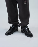 BED j.w. FORD × SUICOKE "Trompe-l'oeil – Black" Leather Shoes Sandal｜ベッドフォード × スイコック "トロンプ・ルイユ – ブラック" レザーサンダルシューズ
