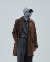 BED j.w. FORD "Paint it Dark – Cognac" Leather Jacket｜ベッドフォード "ペイントイットダーク – コニャック" レザージャケット メンズモデル着用
