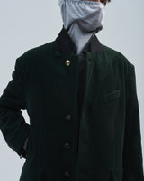 BED j.w. FORD "or Jacket? – Forest" Corduroy Jacket｜ベッドフォード "オアジャケット? – フォレスト" コーデュロイジャケット メンズモデル着用