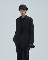 BED j.w. FORD "Other Jacket – Black" Single Breasted Jacket｜ベッドフォード "アザージャケット – ブラック" シングルブレストジャケット メンズモデル着用