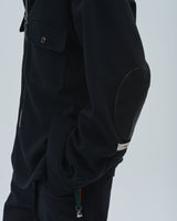 BED j.w. FORD "Two Pockets – Black" Pullover Shirts｜ベッドフォード "ツーポケッツ – ブラック" プルオーバーシャツ メンズモデル着用