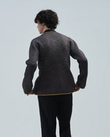 BED j.w. FORD "(C) – Navy" Chain Knit Cardigan｜ベッドフォード "(シー) – ネイビー" チェーンニットカーディガン メンズモデル着用