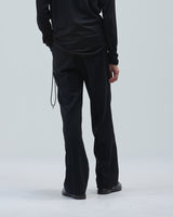 BED j.w. FORD "4 Pockets – Black" Straight Silhouette Pants｜ベッドフォード "4ポケッツ – ブラック" ストレートシルエットパンツ メンズモデル着用