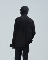 BED j.w. FORD "Ribbon – Black" Ribbon Shirts｜ベッドフォード "リボン – ブラック" リボンシャツ メンズモデル着用