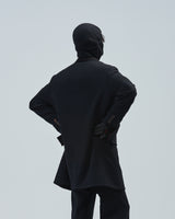 BED j.w. FORD "or Coat? – Black" Long Double Breasted Jacket｜ベッドフォード "オアコート? – ブラック" ロングダブルブレストジャケット メンズモデル着用