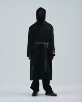 BED j.w. FORD "Shadow – Forest" Corduroy Long Coat｜ベッドフォード "シャドウ – フォレスト" コーデュロイロングコート メンズモデル着用