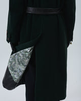 BED j.w. FORD "Shadow – Forest" Corduroy Long Coat｜ベッドフォード "シャドウ – フォレスト" コーデュロイロングコート メンズモデル着用