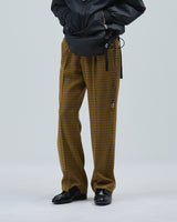 BED j.w. FORD "4 Pockets – Sepia" Straight Silhouette Pants｜ベッドフォード "4ポケッツ – セピア" ストレートシルエットパンツ メンズモデル着用