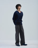 BED j.w. FORD "Hard Worker – Black" Work Pants｜ベッドフォード "ハードワーカー – ブラック" ワークパンツ メンズモデル着用