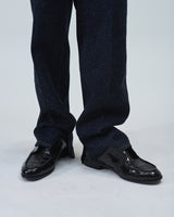 BED j.w. FORD "6 Pockets – Indigo" Slim Jeans｜ベッドフォード "6ポケッツ – インディゴ" スリムデニム メンズモデル着用