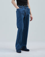 BED j.w. FORD "Deck Denim – Blue" Deck Pants｜ベッドフォード "デッキデニム – ブルー" デッキパンツ メンズモデル着用