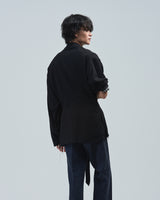 BED j.w. FORD "Short Gown – Stripe" Short Gown｜ベッドフォード "ショートガウン – ストライプ" ショートガウン メンズモデル着用