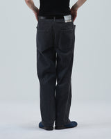 BED j.w. FORD "Deck Denim – Black" Deck Pants｜ベッドフォード "デッキデニム – ブラック" デッキパンツ メンズモデル着用