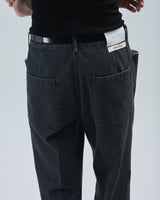 BED j.w. FORD "Deck Denim – Black" Deck Pants｜ベッドフォード "デッキデニム – ブラック" デッキパンツ メンズモデル着用
