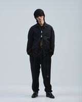 BED j.w. FORD "everyday – Black" Nylon Blouson｜ベッドフォード "エブリデイ – ブラック" ナイロンブルゾン メンズモデル着用
