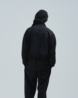 BED j.w. FORD "everyday – Black" Nylon Blouson｜ベッドフォード "エブリデイ – ブラック" ナイロンブルゾン メンズモデル着用